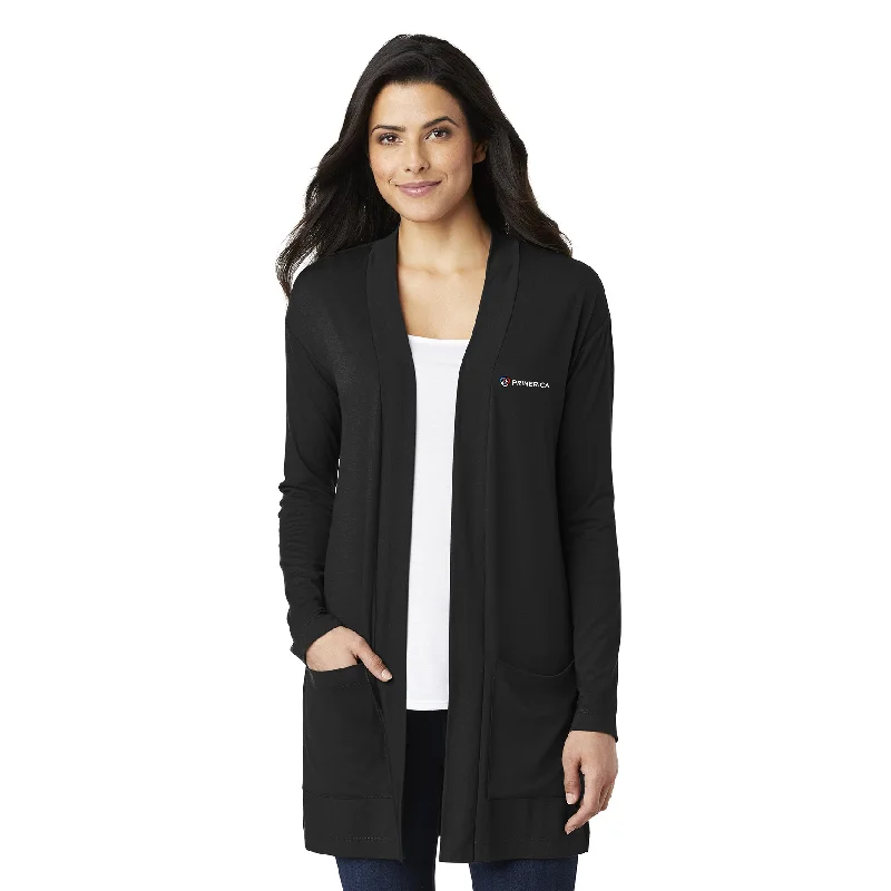 Stylish Comfort Look Fashionable Comforts Port Authority Ladies Concept Long Pocket Cardigan Stylish Comfort Look Fashionable Comforts Port Authority Ladies Concept Long Pocket Cardigan