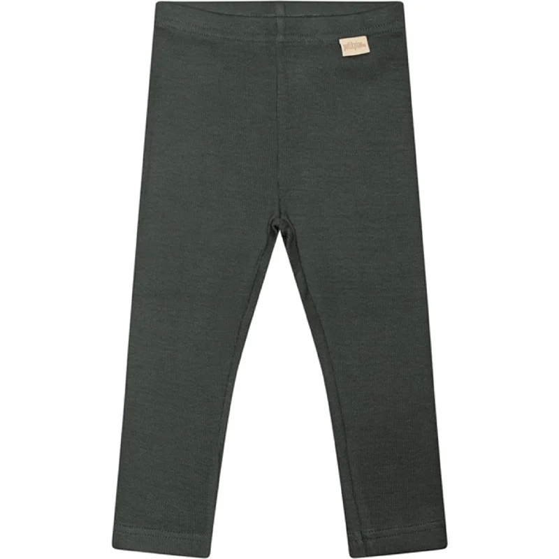 Trendy Cozy Apparel Affordable Outfits Petit Piao® Pine Green Leggings Modal