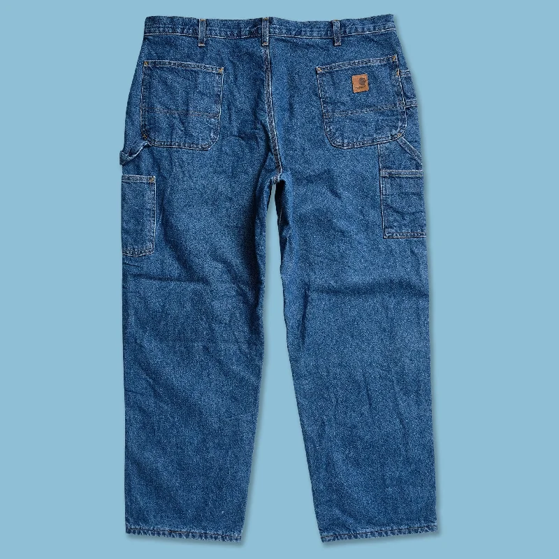 Cozy Everyday Outfits Modern Daywear Vintage Carhartt Lined Denim Work Pants 42x30