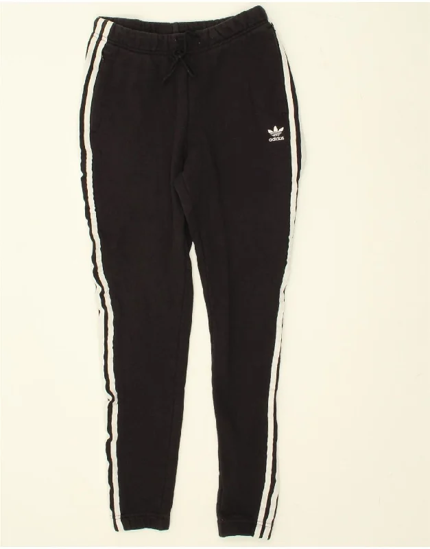 Smart Fashionwear Budgeted Fashion ADIDAS Womens Tracksuit Trousers Joggers UK 8 Small Black Cotton Smart Fashionwear Budgeted Fashion ADIDAS Womens Tracksuit Trousers Joggers UK 8 Small Black Cotton