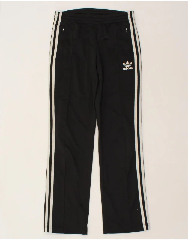 Budget-friendly Comfort Simple Comfort Style ADIDAS Womens Tracksuit Trousers EU 34 Small Black Polyester