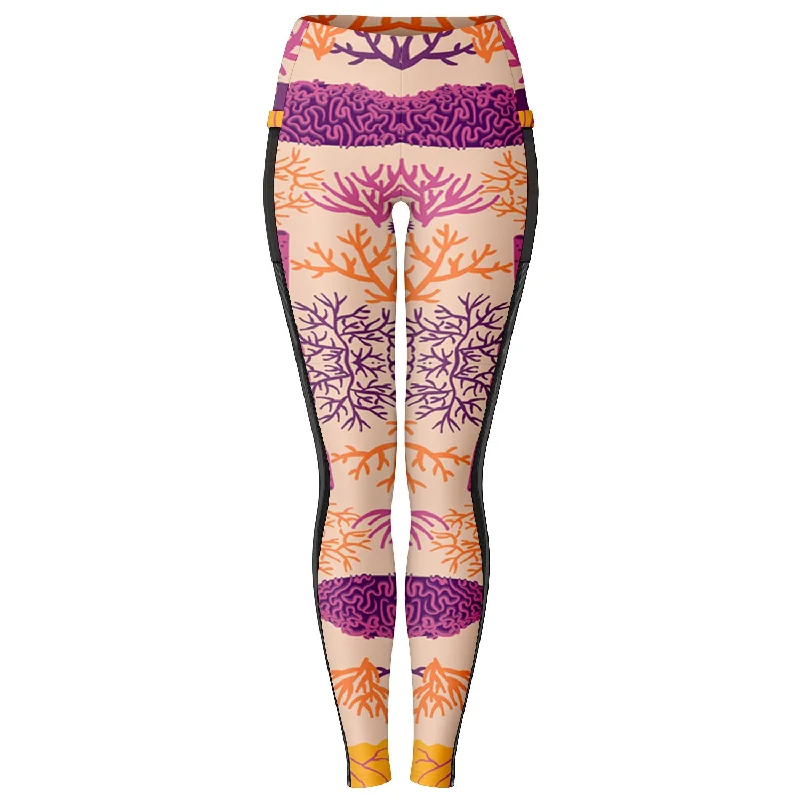 Comfortable Textiles Casual Vibes Coral Legging