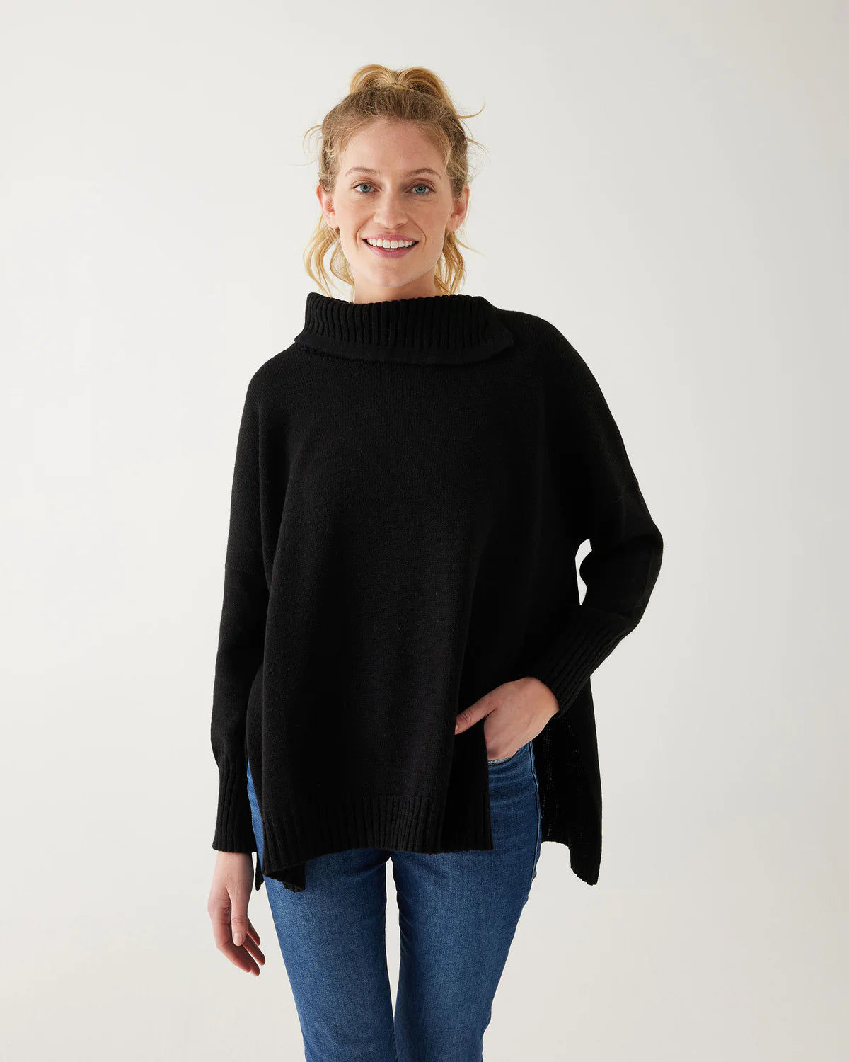 Comfortable Everyday Look Easy Fashion Mersea Marina Sweater Black