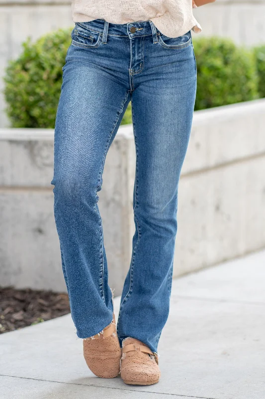 Cozy Day Outfits Relaxed Fits Vigilant Mid Rise Slim Boot Cut
