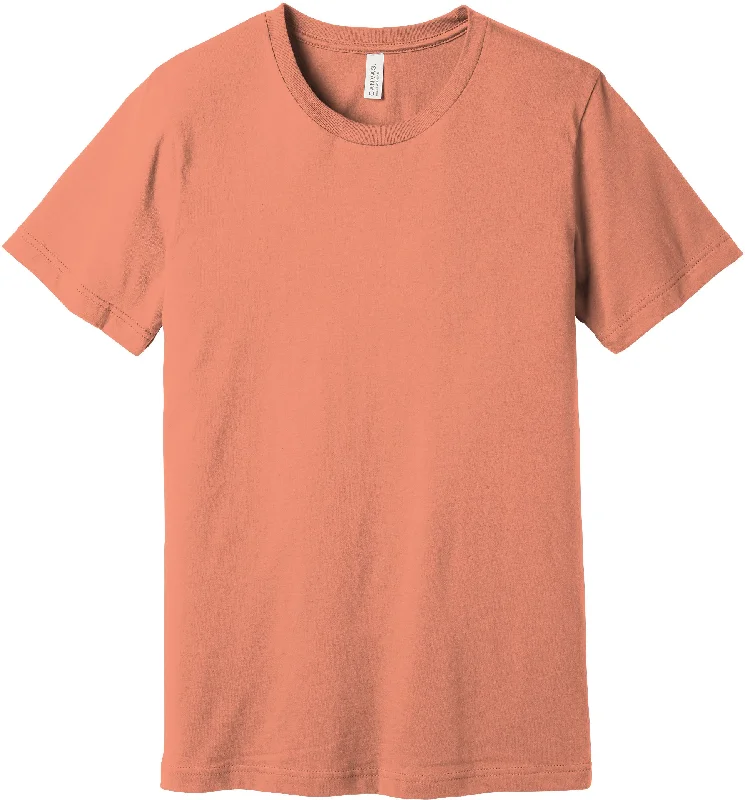Modern Cozy Looks Budget Comfort BELLA+CANVAS Unisex Jersey Short Sleeve Tee - Sunset Modern Cozy Looks Budget Comfort BELLA+CANVAS Unisex Jersey Short Sleeve Tee - Sunset
