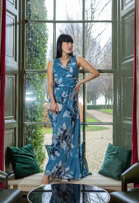 Trendy Easywear Trendy Comfortwear Floral Maxi Dress