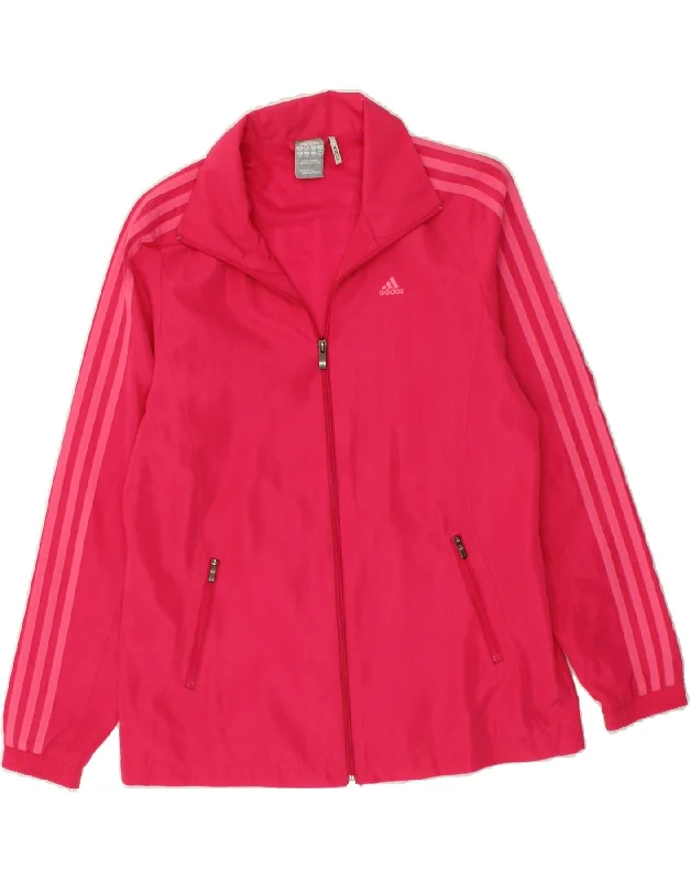 Simple Fashion Styles Fashionable Comforts ADIDAS Womens Climalite Oversized Tracksuit Top Jacket UK 10 Small Pink Simple Fashion Styles Fashionable Comforts ADIDAS Womens Climalite Oversized Tracksuit Top Jacket UK 10 Small Pink