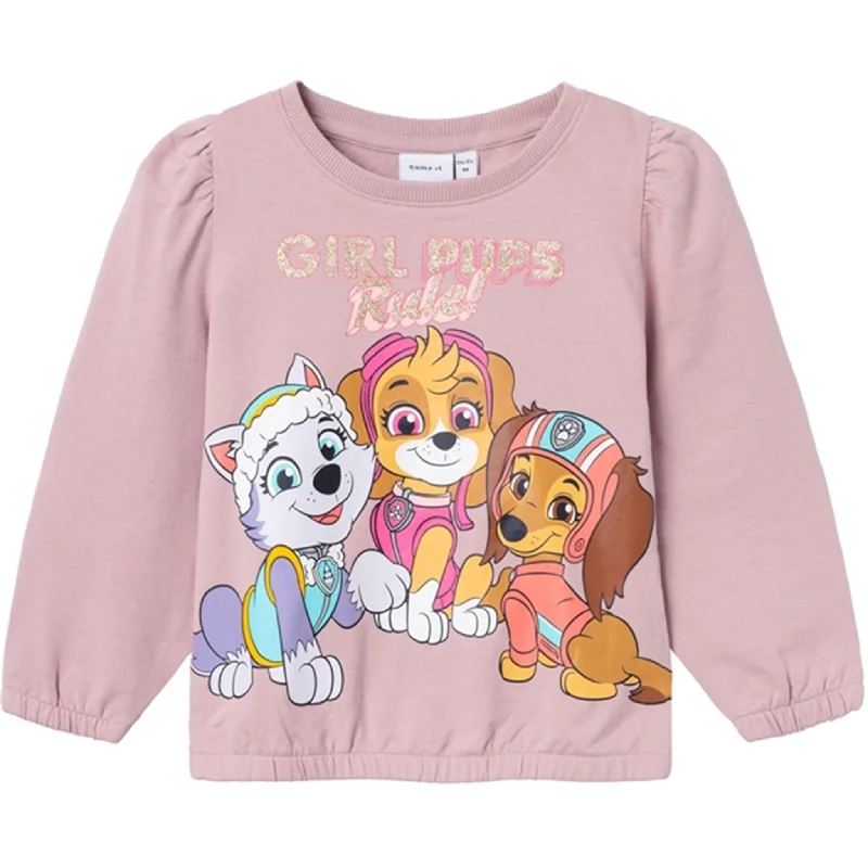 Effortless Fashionwear Street Chic Name it Deauville Mauve Julle Paw Patrol Sweatshirt Effortless Fashionwear Street Chic Name it Deauville Mauve Julle Paw Patrol Sweatshirt