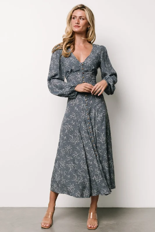 Soft-Fit Clothes Soft Layers Claudine Maxi Dress | Blue Print