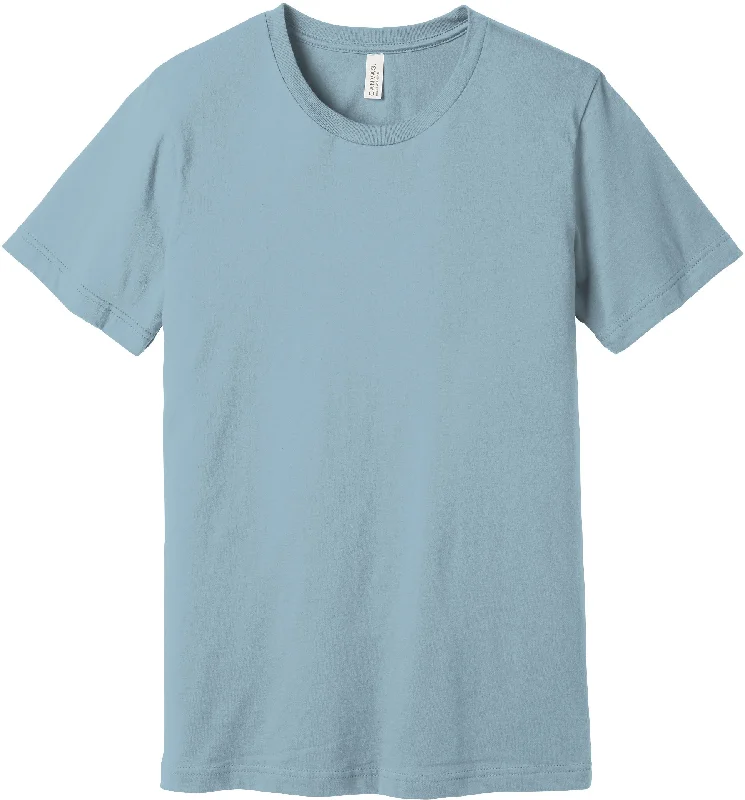 Chic Comfort Pieces Versatile Chic BELLA+CANVAS Unisex Jersey Short Sleeve Tee - Light Blue Chic Comfort Pieces Versatile Chic BELLA+CANVAS Unisex Jersey Short Sleeve Tee - Light Blue