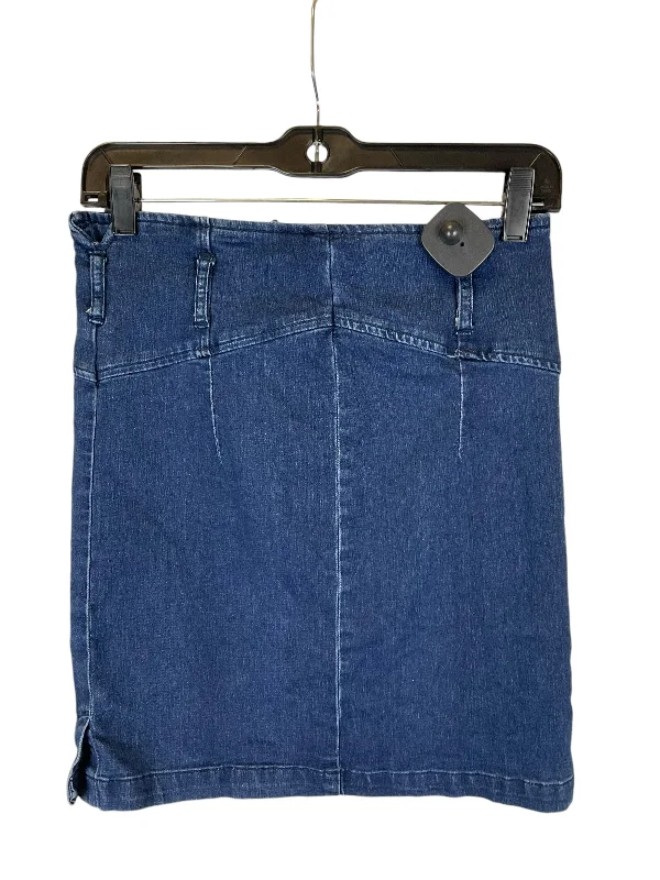 Soft and Cozy Apparel Versatile Clothing Skirt Mini & Short By Free People In Blue Denim, Size: 6 Soft and Cozy Apparel Versatile Clothing Skirt Mini & Short By Free People In Blue Denim, Size: 6