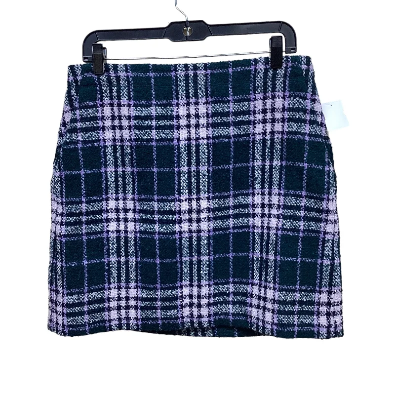 Warm and Soft Textiles Relaxed Fit Apparel Skirt Midi By Loft In Plaid Pattern, Size: 8 Warm and Soft Textiles Relaxed Fit Apparel Skirt Midi By Loft In Plaid Pattern, Size: 8