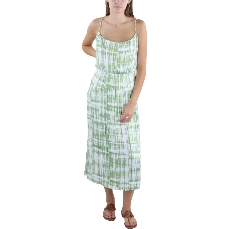 Comfort Wear Styles Elegant Comfort Vince Womens Tie Dye Long Maxi Dress
