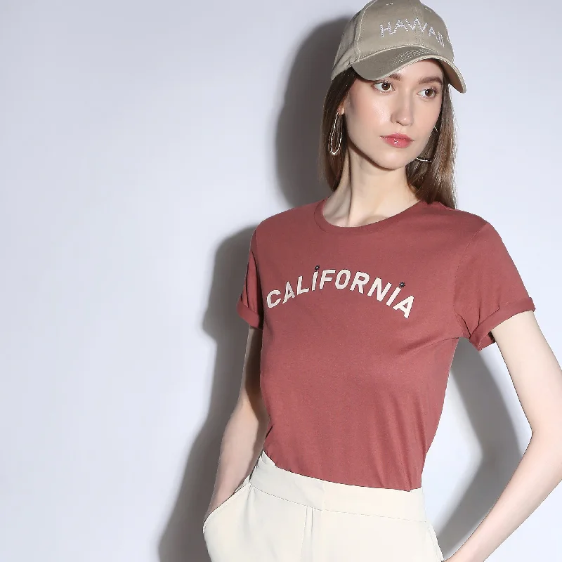 Stylish Comfort Look Elegant Comfort Regular Fit Graphic T-Shirt