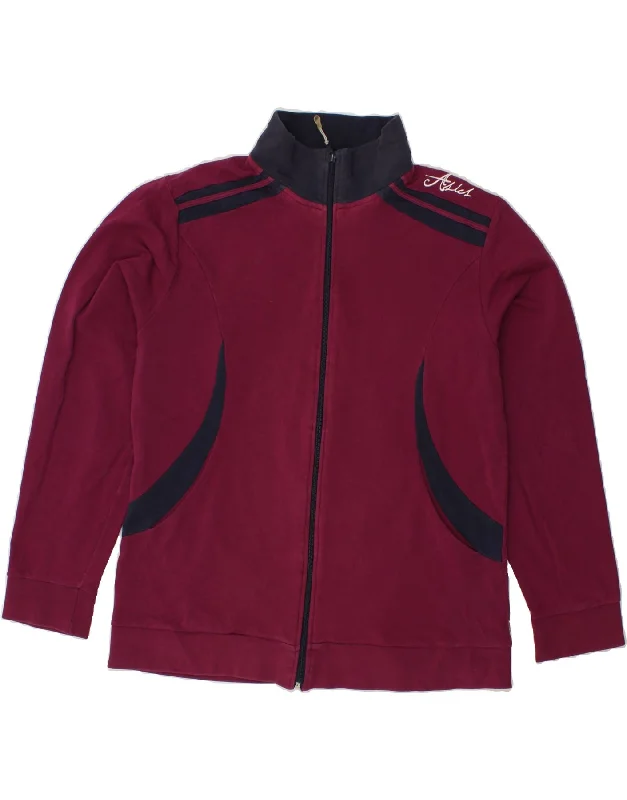 Affordable Comfort Wear Cozy Textures ASICS Womens Tracksuit Top Jacket UK 14 Large Burgundy Colourblock Cotton Affordable Comfort Wear Cozy Textures ASICS Womens Tracksuit Top Jacket UK 14 Large Burgundy Colourblock Cotton