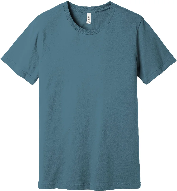 Cozy Fashion Trends Cozy Dresses BELLA+CANVAS Unisex Jersey Short Sleeve Tee - Steel Blue