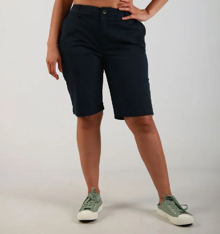 Effortless Soft Layers Soft Layers LADIES SLANT POCKET CHINO – NAVY