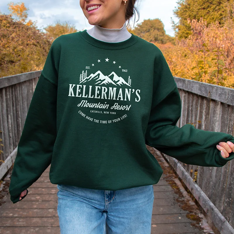 Simple Wear Stylish Attire Kellerman's Mountain Resort Crewneck Sweatshirt