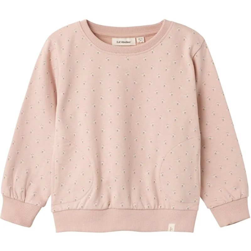 Cozy Essentials Daily Chic Lil'Atelier Rose Dust Fanja Sweatshirt