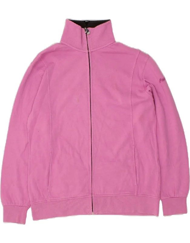 Effortless Soft Layers Sleek Comfort ASICS Womens Tracksuit Top Jacket UK 18 XL Pink Cotton Effortless Soft Layers Sleek Comfort ASICS Womens Tracksuit Top Jacket UK 18 XL Pink Cotton