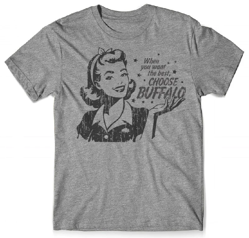 Trendy Easywear Stylish Outfits Choose Buffalo - Adult T-shirt