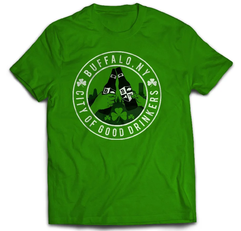 Comfortable Layered Styles Comfortable Apparel City of Good Drinkers - T-shirt