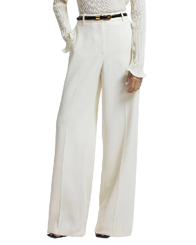 Street Style Comfort Chic and Cozy Reiss Phoebe Wool-Blend Trouser