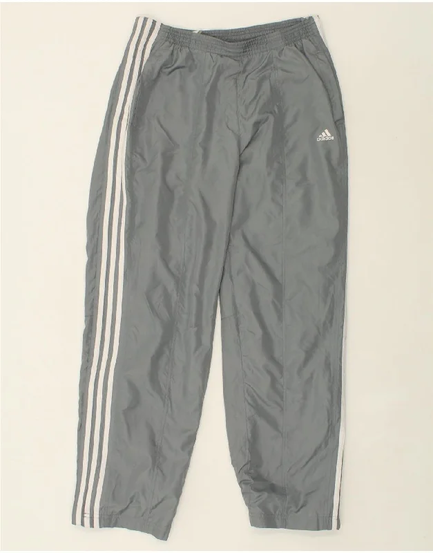 Affordable Comfort Styles Soft Fashionwear ADIDAS Womens Tracksuit Trousers UK 16 Large Grey Polyester