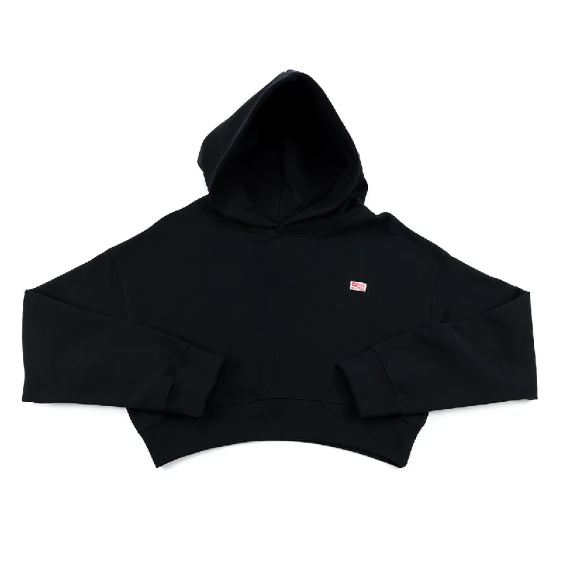 TMC Women's Crop Hoodie - Black