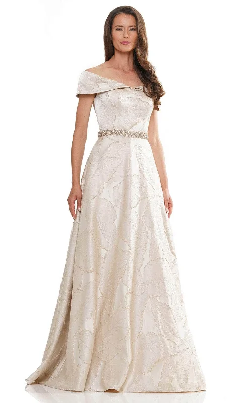 Simple Fashion Styles Everyday Chic Marsoni by Colors MV1265 - Fold-Over Off Shoulder Formal Gown Simple Fashion Styles Everyday Chic Marsoni by Colors MV1265 - Fold-Over Off Shoulder Formal Gown