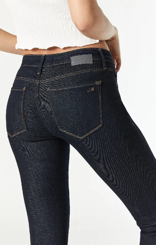 Comfortable Textiles Affordable Layers ALEXA SKINNY IN RINSE SUPERSOFT