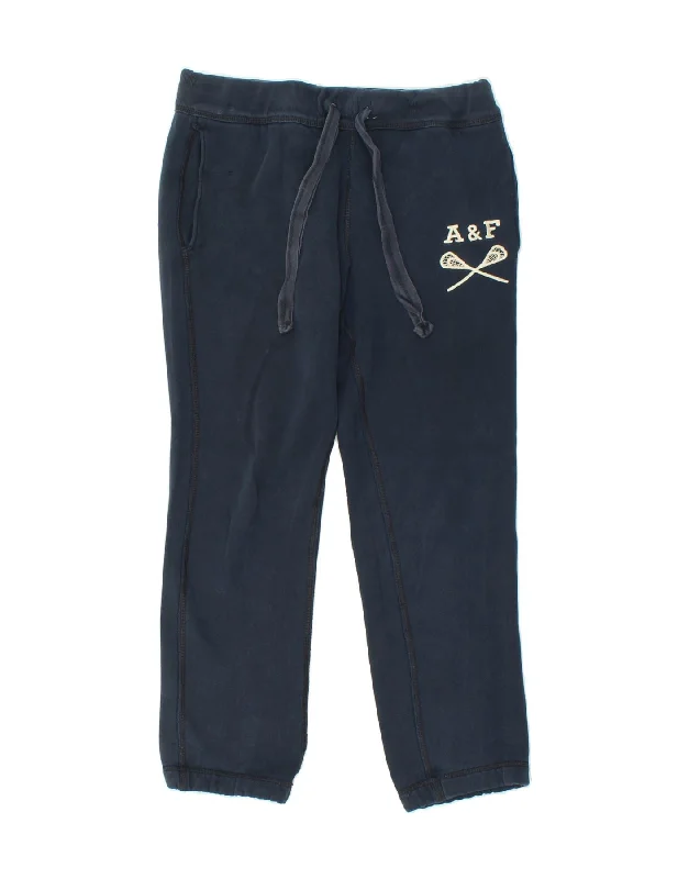 Affordable Smart Styles Soft Fashion ABERCROMBIE & FITCH Womens Tracksuit Trousers UK 10 Small Navy Blue Cotton Affordable Smart Styles Soft Fashion ABERCROMBIE & FITCH Womens Tracksuit Trousers UK 10 Small Navy Blue Cotton
