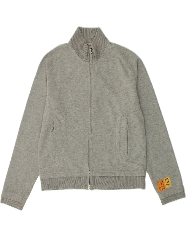 Trendy Warm Looks Day-to-day Comfort THINK PINK Womens Tracksuit Top Jacket UK 16 Large Grey Cotton Trendy Warm Looks Day-to-day Comfort THINK PINK Womens Tracksuit Top Jacket UK 16 Large Grey Cotton