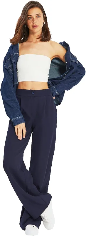 Smart Comfort Wear Cozy Textures Breite Farrah Hose