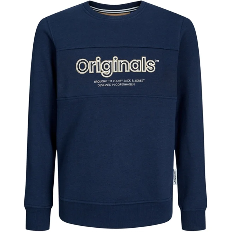 Trendy Cozy Apparel Practical Comfort Jack & Jones Junior Navy Blazer Lakewood Sweatshirt