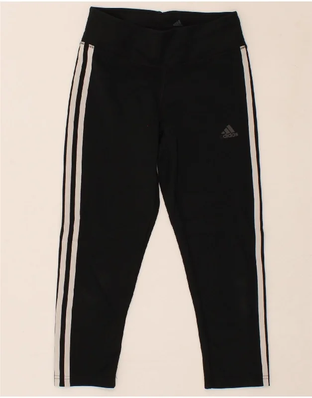 Smart Layered Looks Fashionable Comfortwear ADIDAS Womens Climalite Capri Leggings UK 4/6 XS Black Smart Layered Looks Fashionable Comfortwear ADIDAS Womens Climalite Capri Leggings UK 4/6 XS Black
