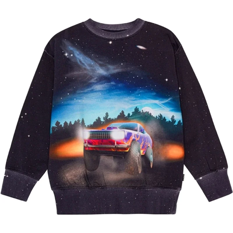Simple Wear Relaxed Pieces Molo Flame Car Mattis Sweatshirt