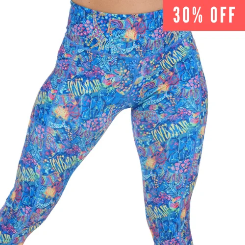 Simple Stylish Wear Minimal Layers Animal Kingdom Leggings