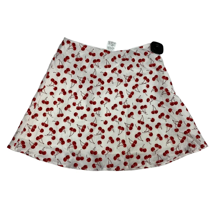 Practical Wear Pieces Versatile Chic Skirt Mini & Short By Shein In White, Size: S