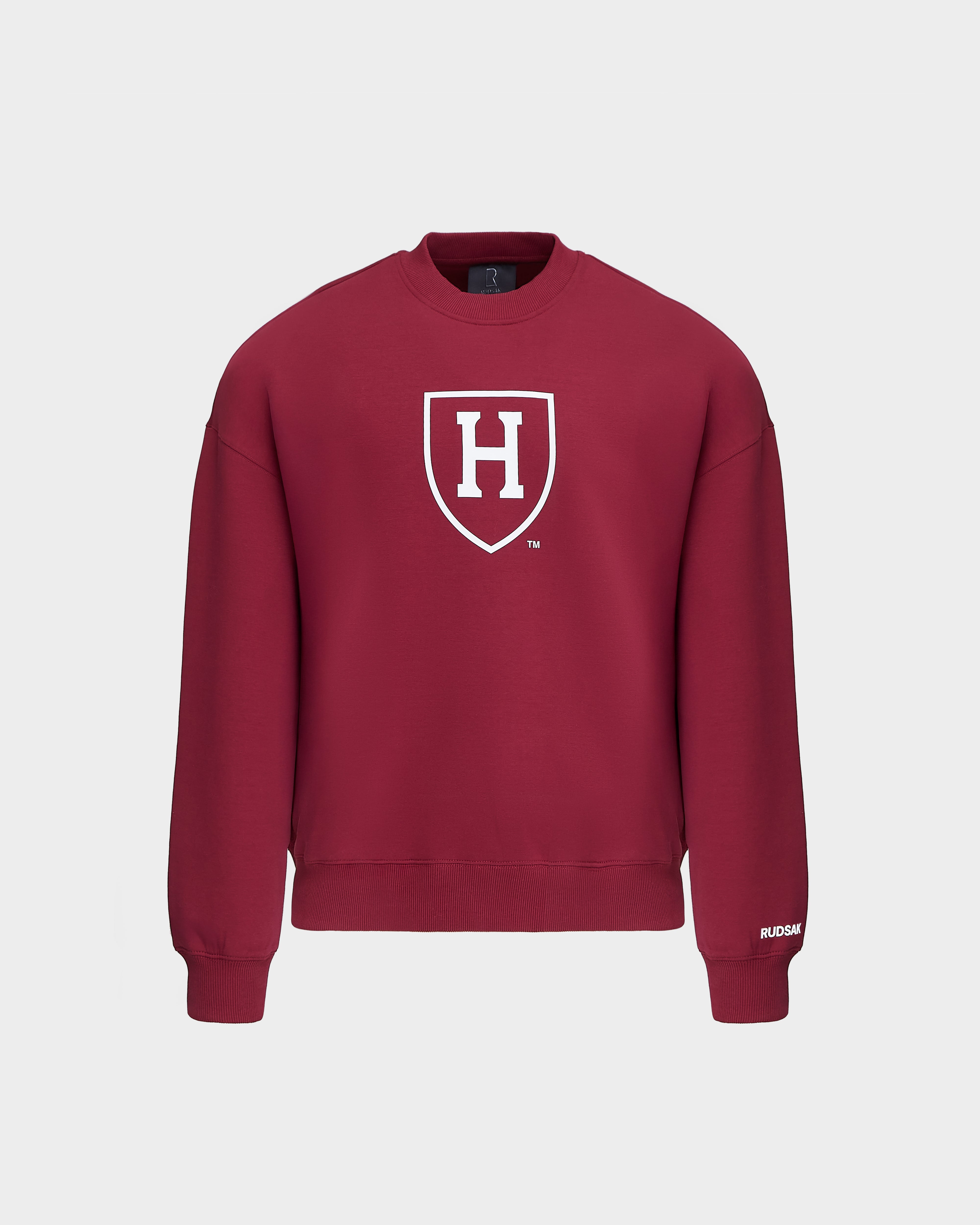 Effortless Layers Affordable Outfits HARVARD ONE CRIMSON SWEATSHIRT