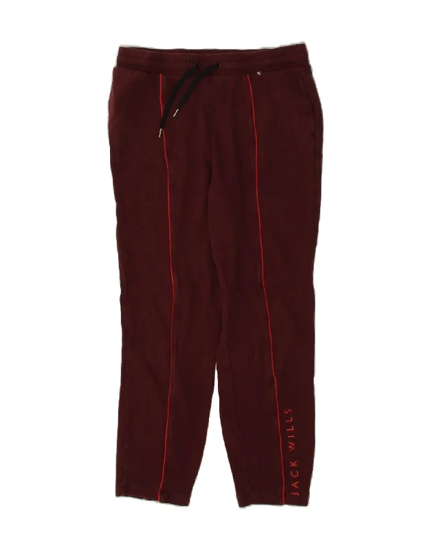 Chic Layering Cozy Dresses JACK WILLS Womens Graphic Tracksuit Trousers UK 10 Small Maroon Cotton Chic Layering Cozy Dresses JACK WILLS Womens Graphic Tracksuit Trousers UK 10 Small Maroon Cotton