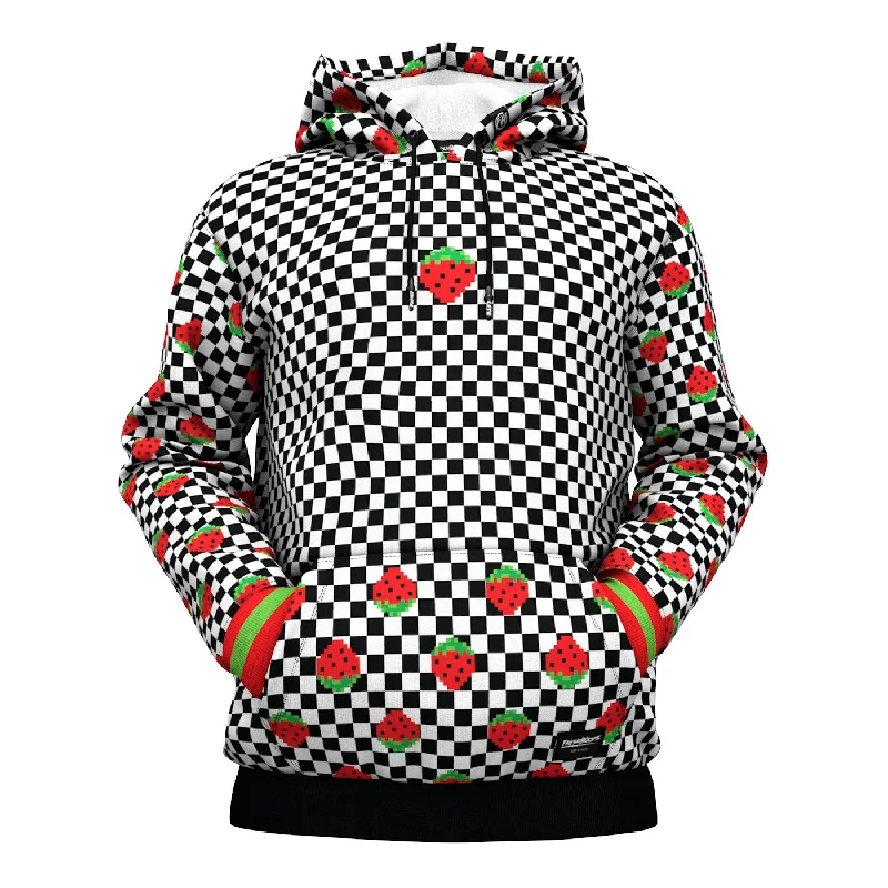 Simple Wear Comfy Styling Strawberry Hoodie