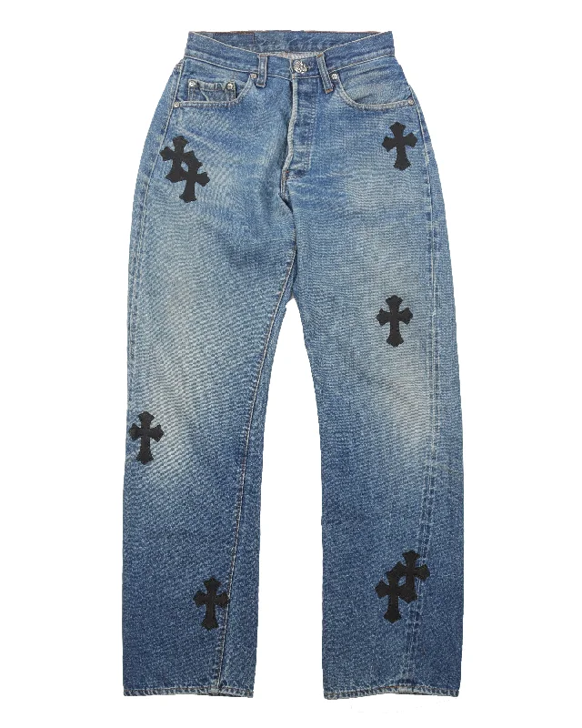 Relaxed Wear Fits Everyday Style Levi's Cross Patch Denim