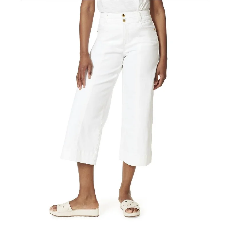 Cozy Fit Outfits Warm Style Womens High Rise Cropped Wide Leg Pants