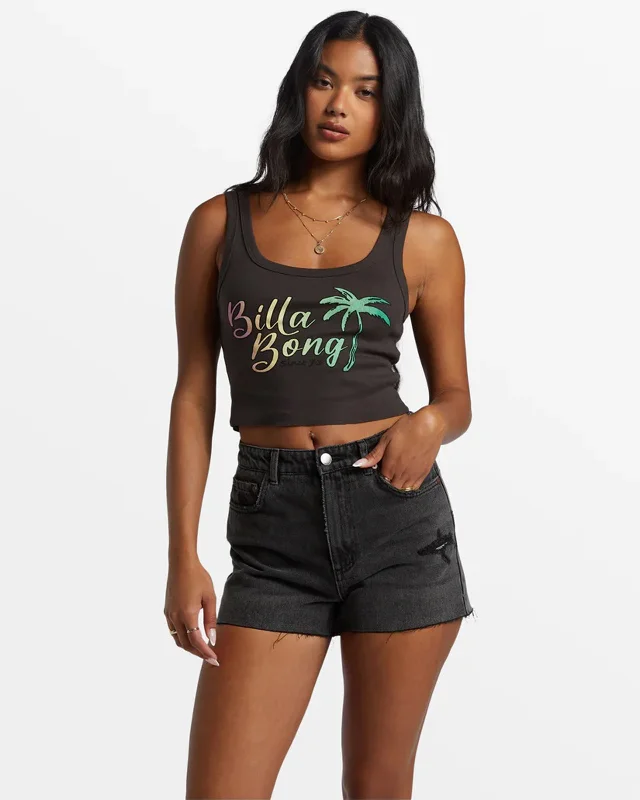Effortless Soft Layers Relaxed Outfits Fresh Squeezed Cropped Tank Top