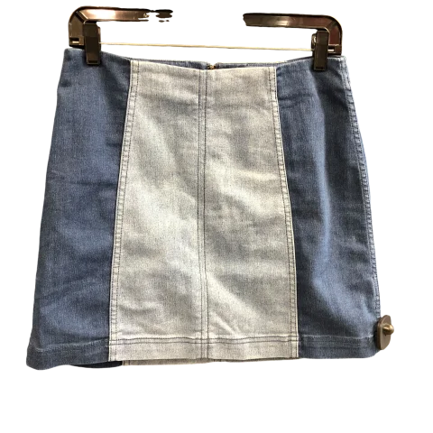 Soft-Fit Clothes Cool Comfort Style Skirt Mini & Short By Free People In Blue Denim, Size: 8 Soft-Fit Clothes Cool Comfort Style Skirt Mini & Short By Free People In Blue Denim, Size: 8