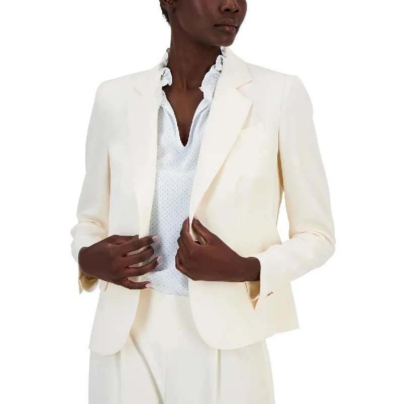 Fashion Comfort Wearables Elegant Wear Anne Klein Womens Solid Office One-Button Blazer Fashion Comfort Wearables Elegant Wear Anne Klein Womens Solid Office One-Button Blazer
