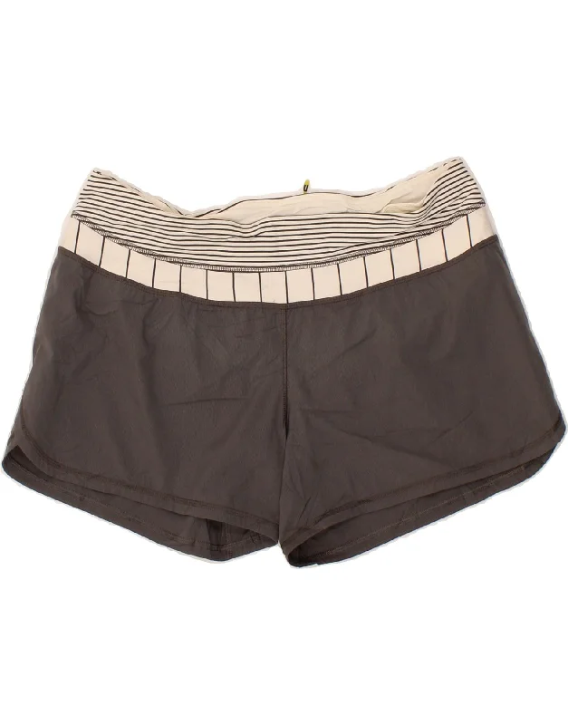 Cozy Looks Relaxed Outfits LULULEMON Womens Sport Shorts US 10 Large W32  Grey