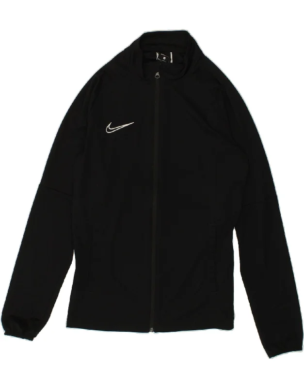 Soft and Casual Looks Simple Wear NIKE Womens Dri Fit Tracksuit Top Jacket UK 14 Medium Black Polyester Soft and Casual Looks Simple Wear NIKE Womens Dri Fit Tracksuit Top Jacket UK 14 Medium Black Polyester