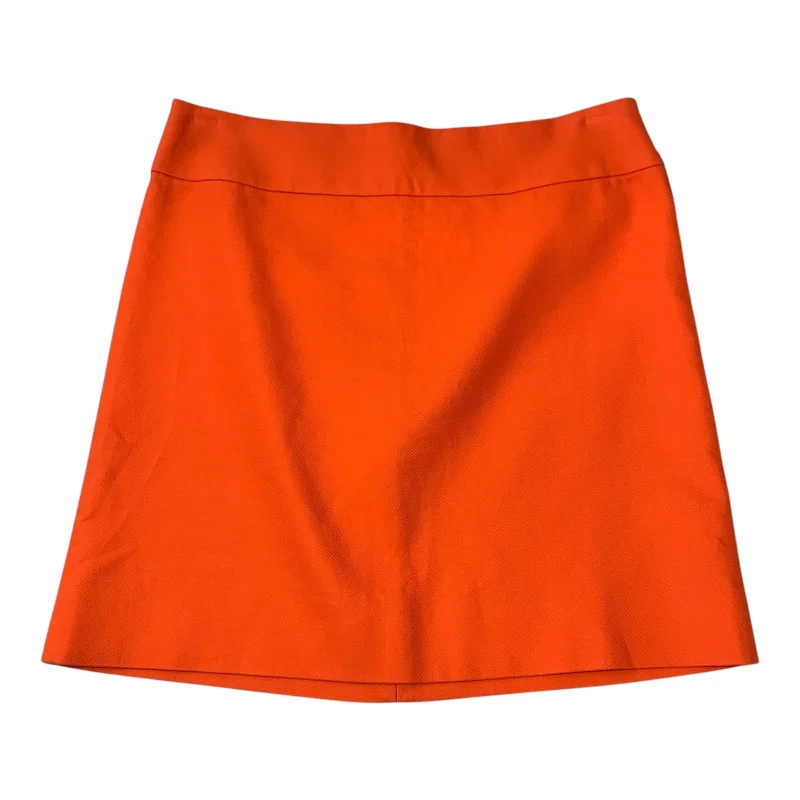 Comfortable Vibes Soft Fit Skirt Mini & Short By J. Crew In Orange, Size: 00